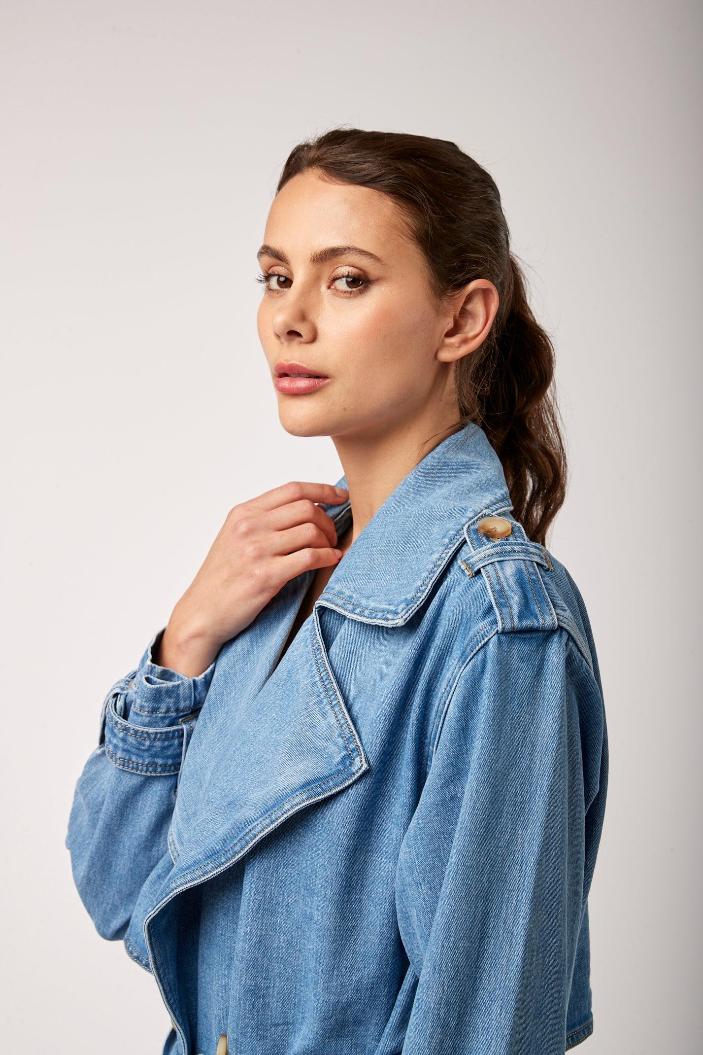 Trench en jean - Smith - TOXIK3