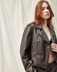 Blouson perfecto vintage - James - TOXIK3