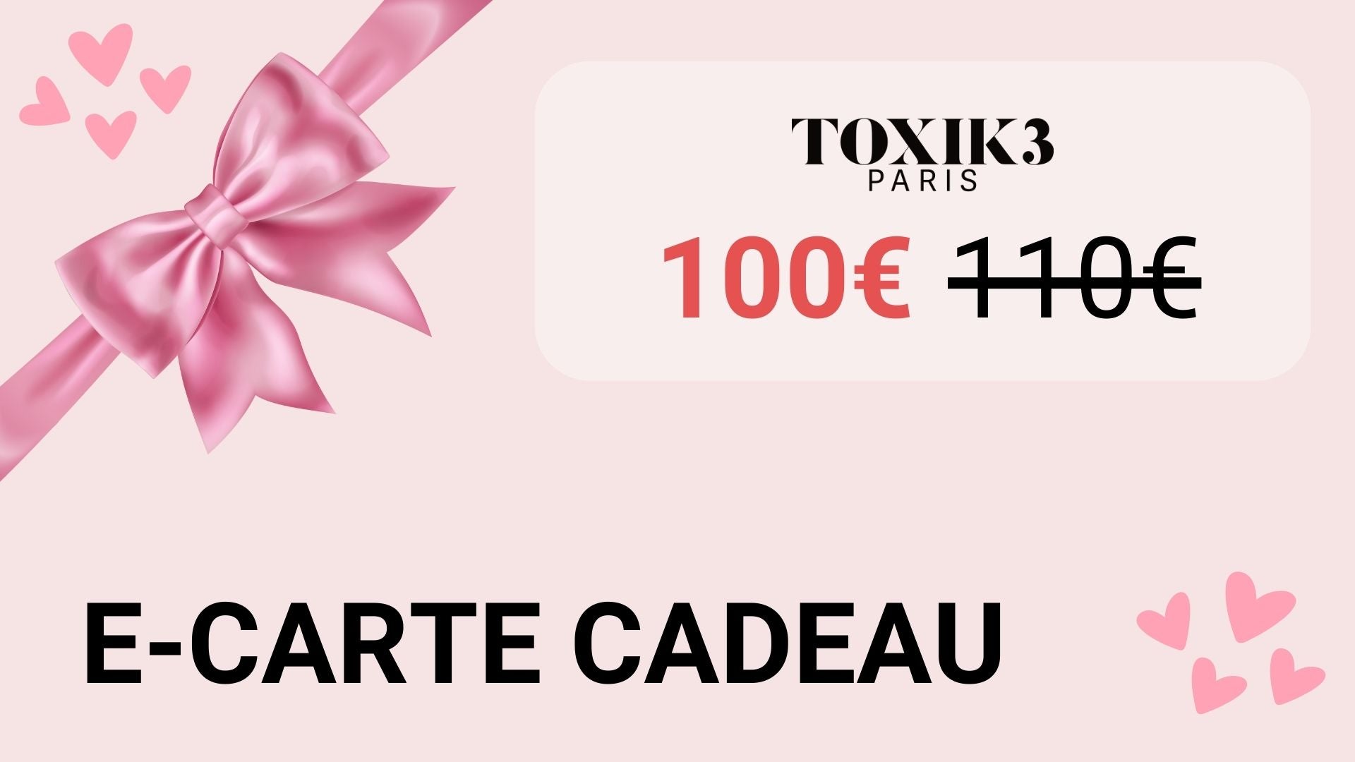 Toxik3 gift card
