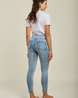 Toxik3 pantalon jean jogg denim super stretch taille haute à enfiler