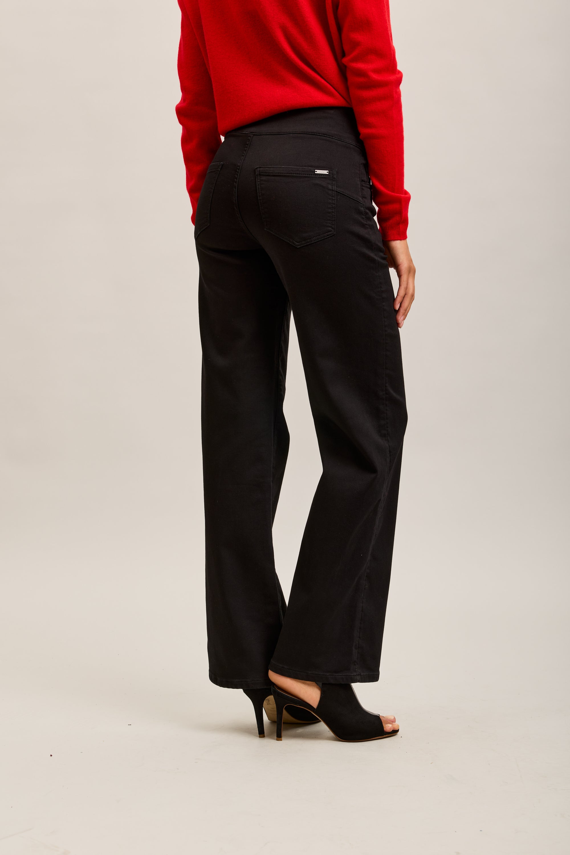 Pantalones jogger Toxik3 de denim elástico Tamaño alto tirón