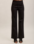 Pantalones jogger Toxik3 de denim elástico Tamaño alto tirón
