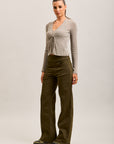 Pantalones jogger Toxik3 de denim elástico Tamaño alto tirón