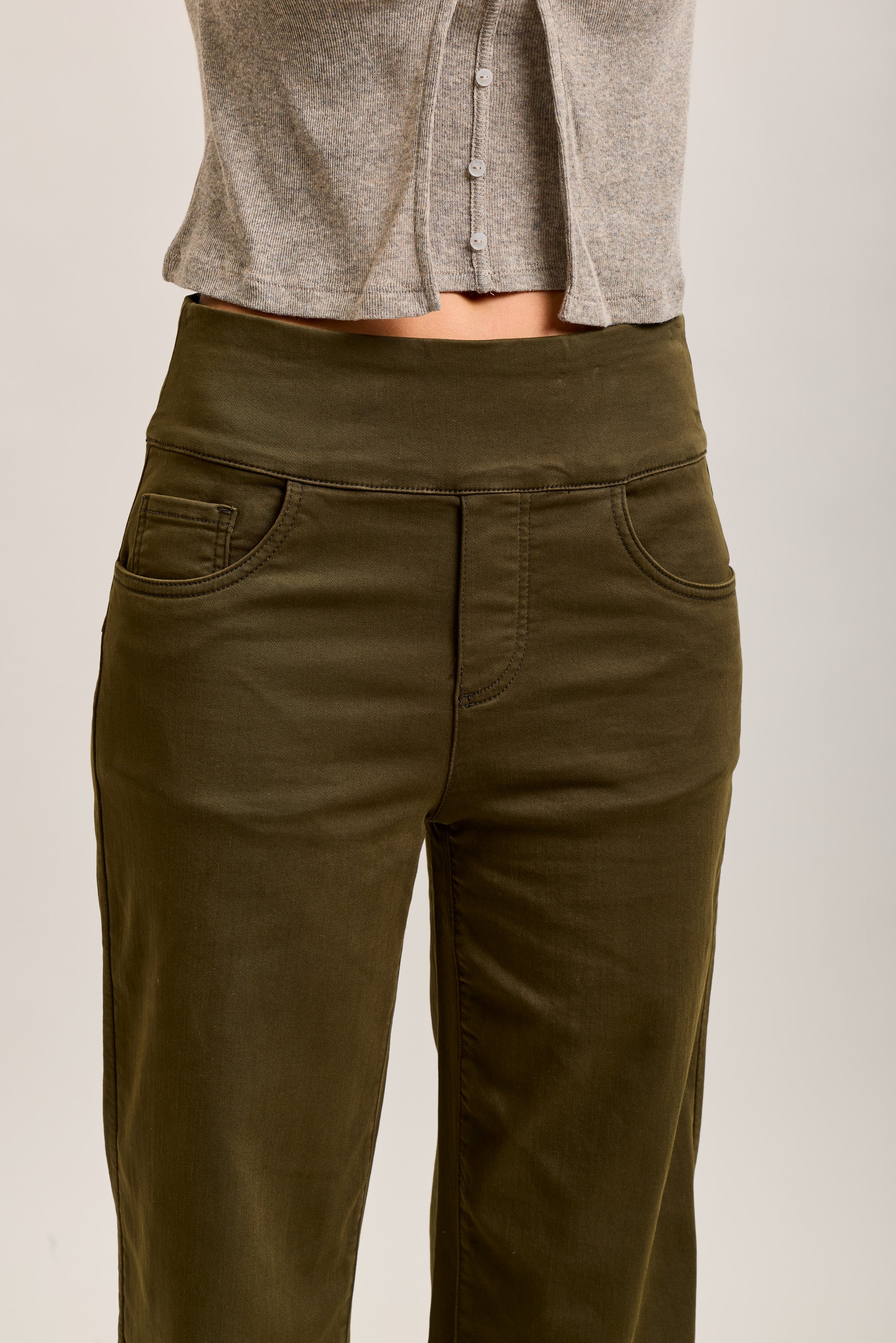 Pantalones jogger Toxik3 de denim elástico Tamaño alto tirón