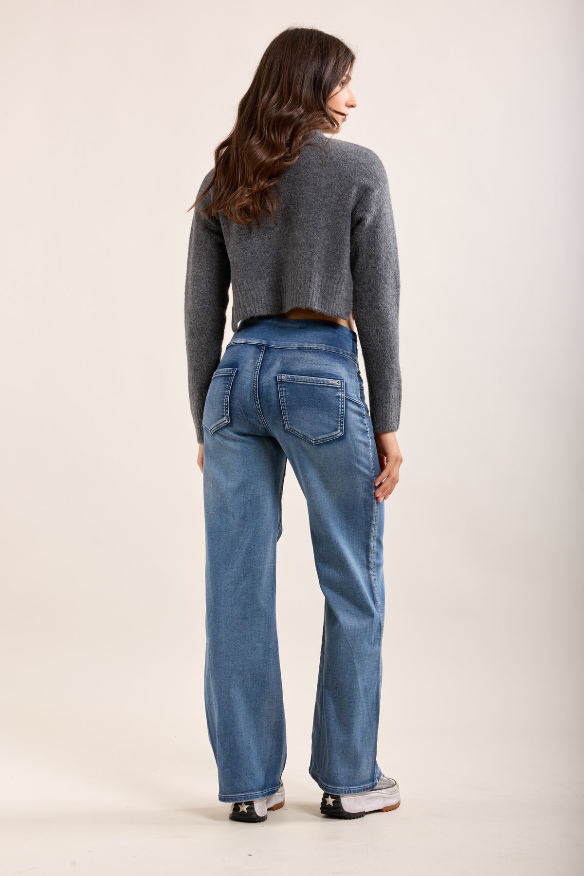 Vaqueros jogger elásticos Toxik3 Tamaño alto tirón