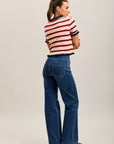 Pantalones jogger Toxik3 de denim elástico Tamaño alto tirón