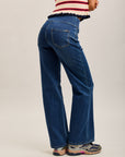 Pantalones jogger Toxik3 de denim elástico Tamaño alto tirón