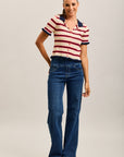 Pantalones jogger Toxik3 de denim elástico Tamaño alto tirón