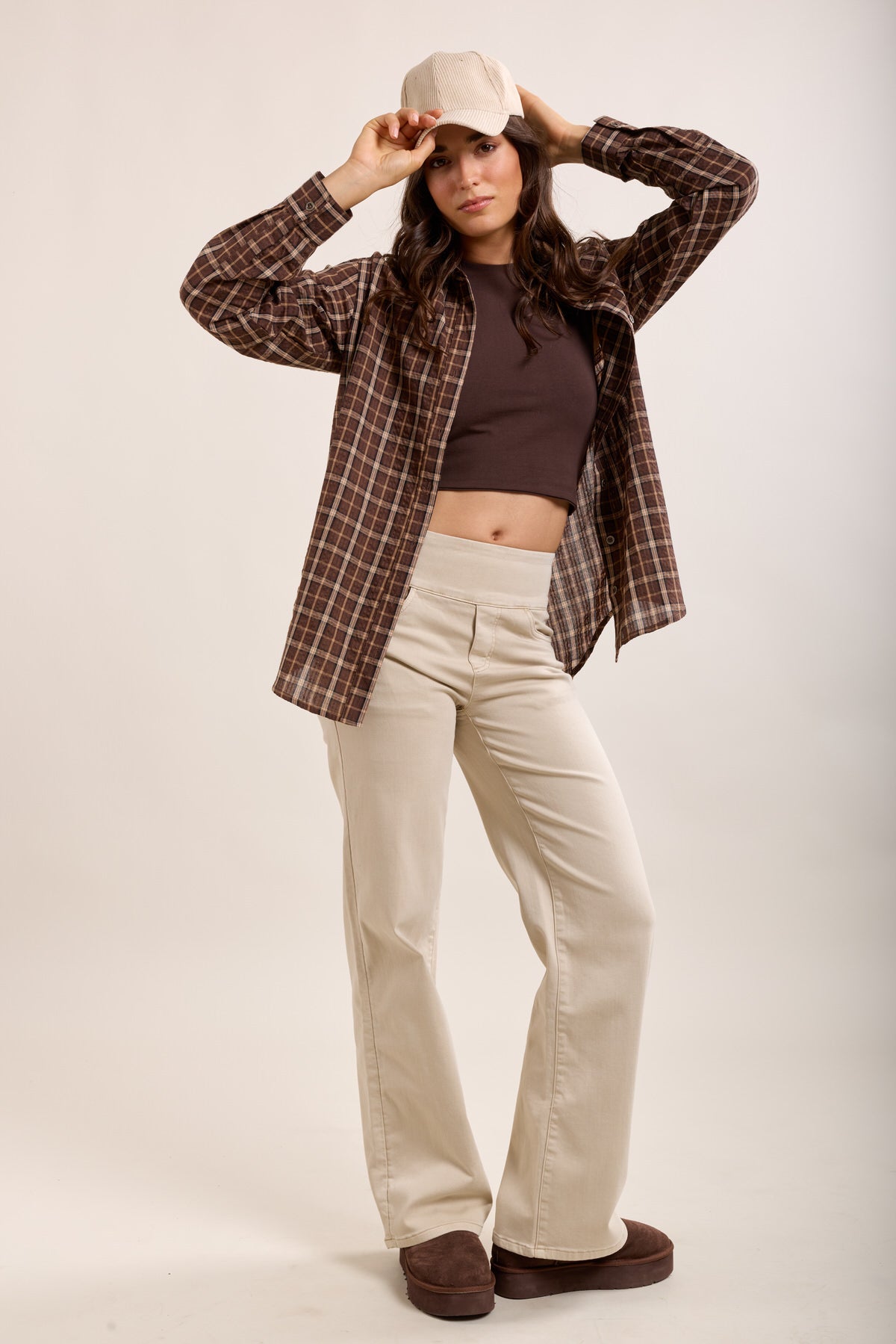 Vaqueros jogger elásticos Toxik3 Tamaño alto tirón