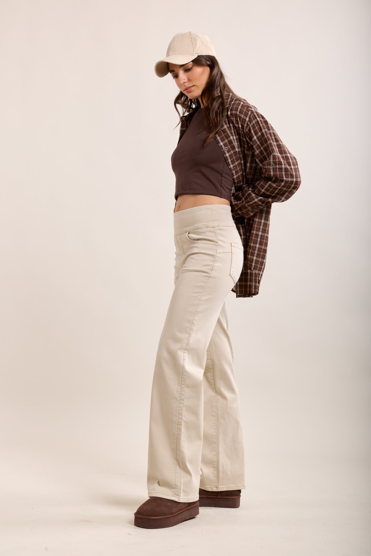 Vaqueros jogger elásticos Toxik3 Tamaño alto tirón