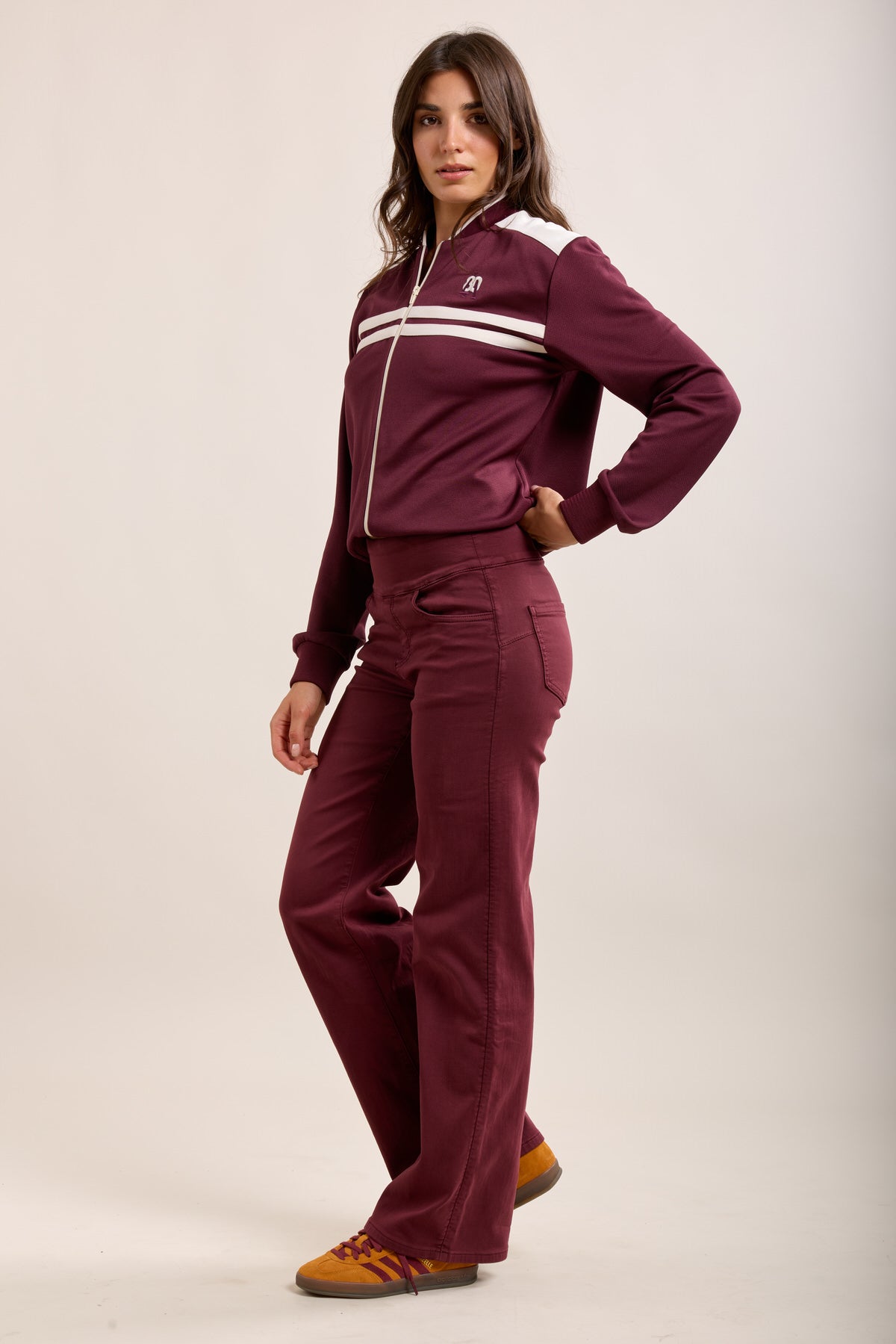 Toxik3 jean jogg stretch taille haute à enfiler