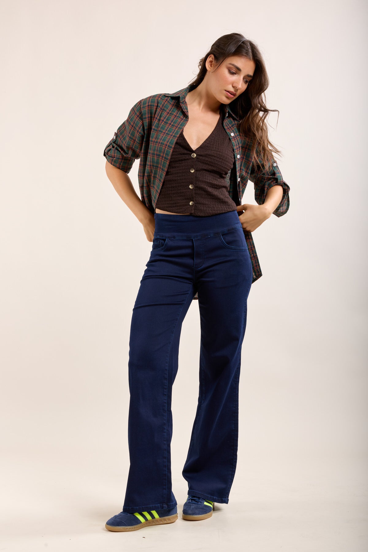 Vaqueros jogger elásticos Toxik3 Tamaño alto tirón