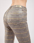 Pantalon carreaux brillant - Betany - TOXIK3