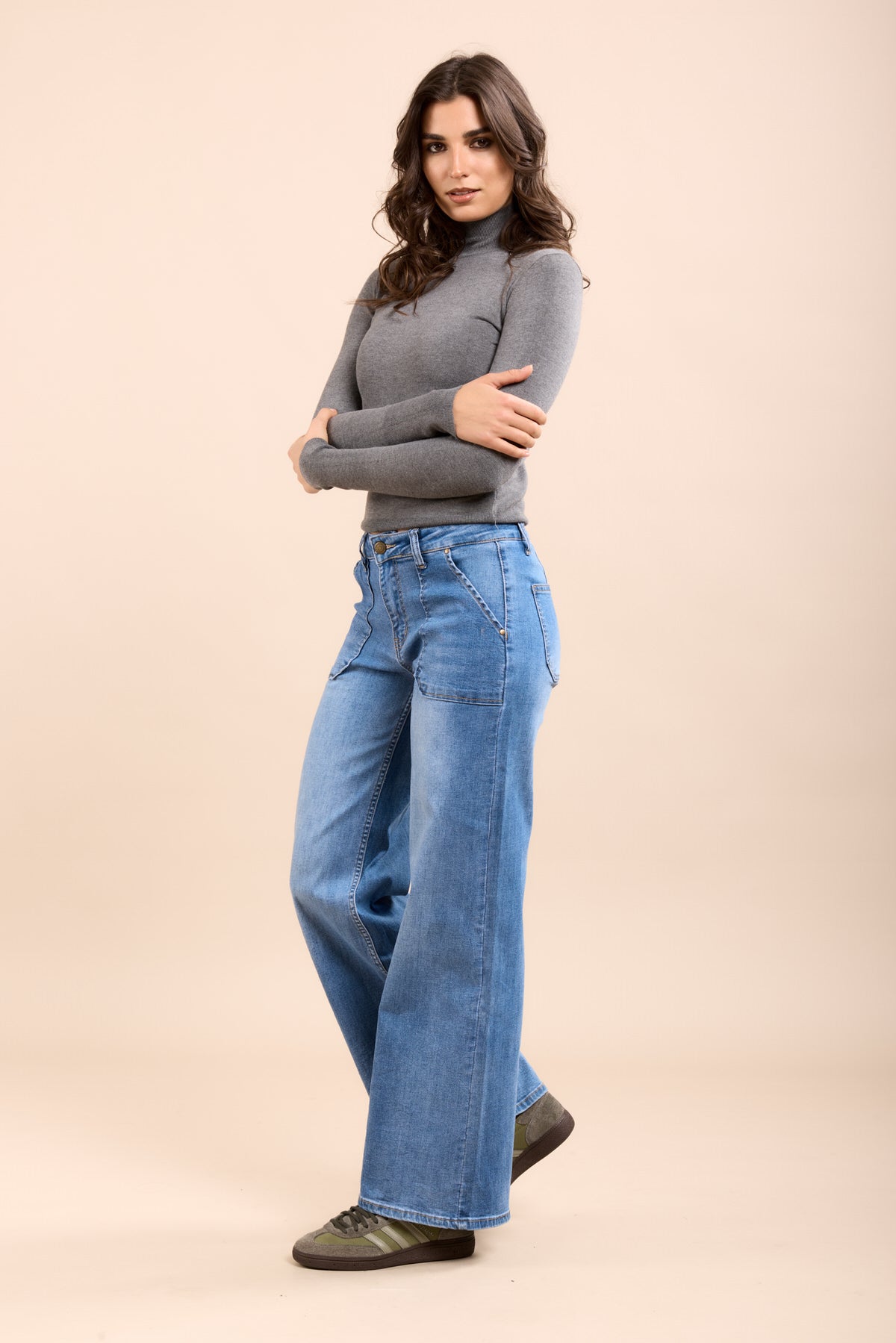 Toxik3 Jean Wide Stretch with large pockets