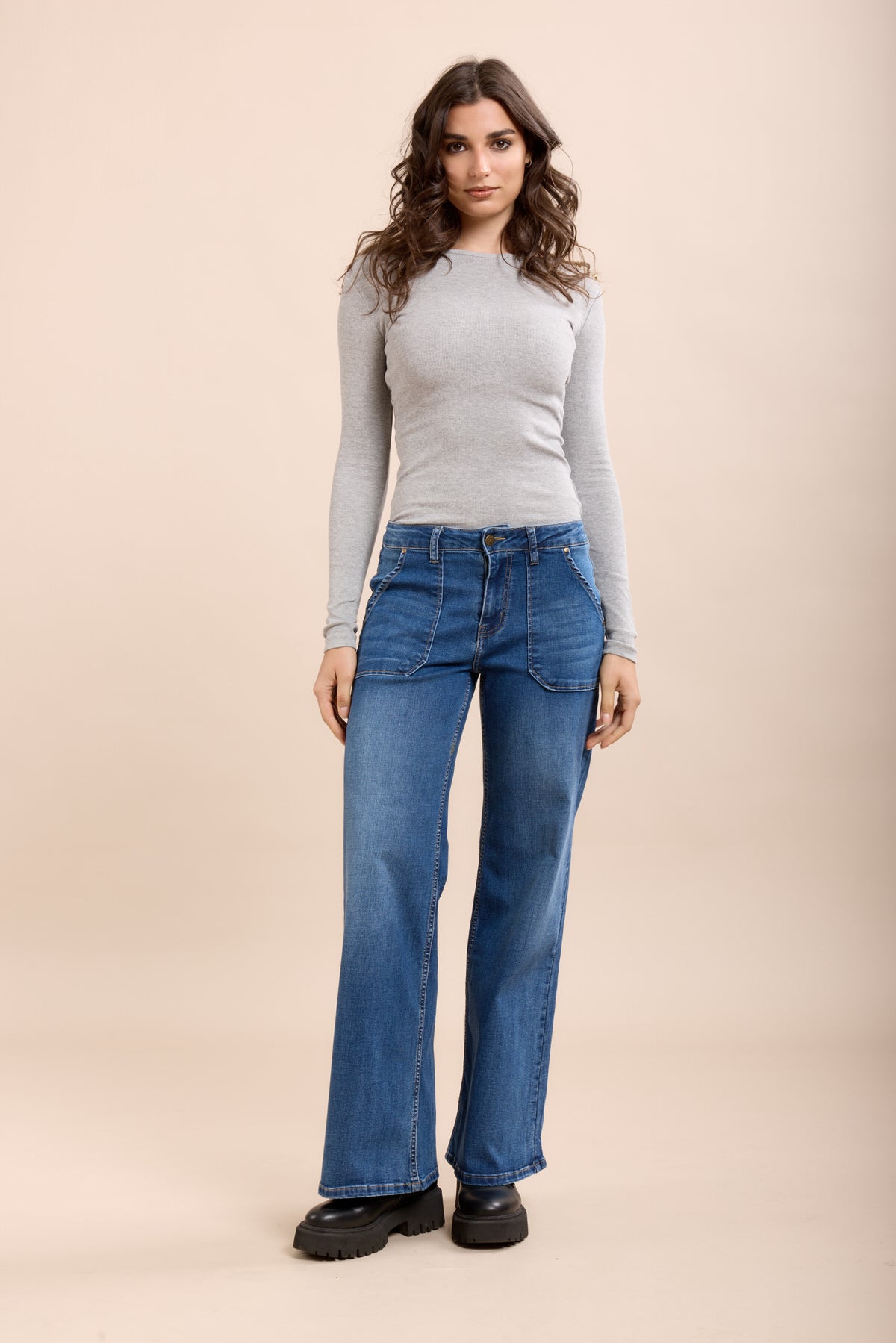 Toxik3 Jean Wide Stretch with large pockets