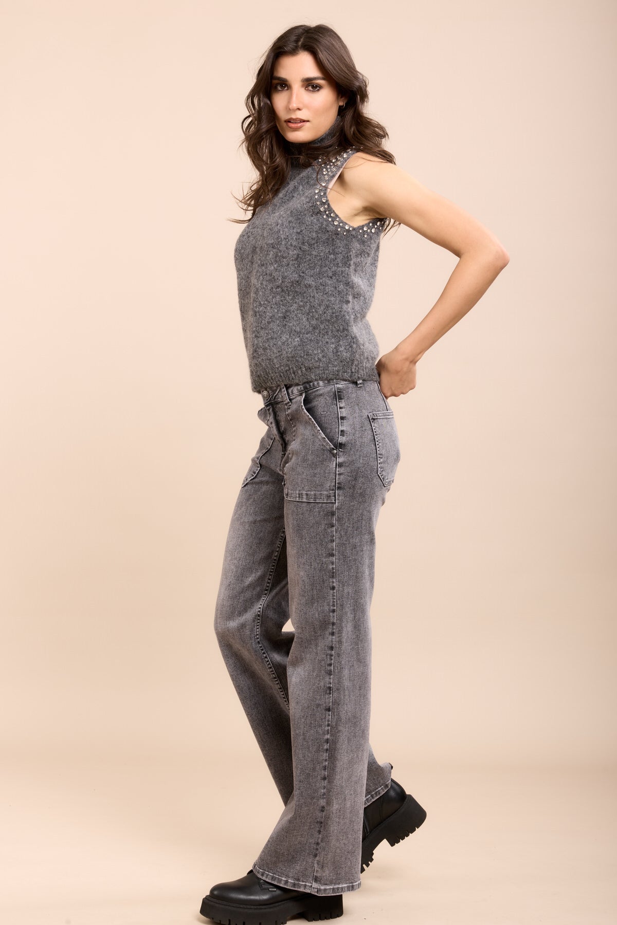 Toxik3 Jean Wide Stretch with large pockets