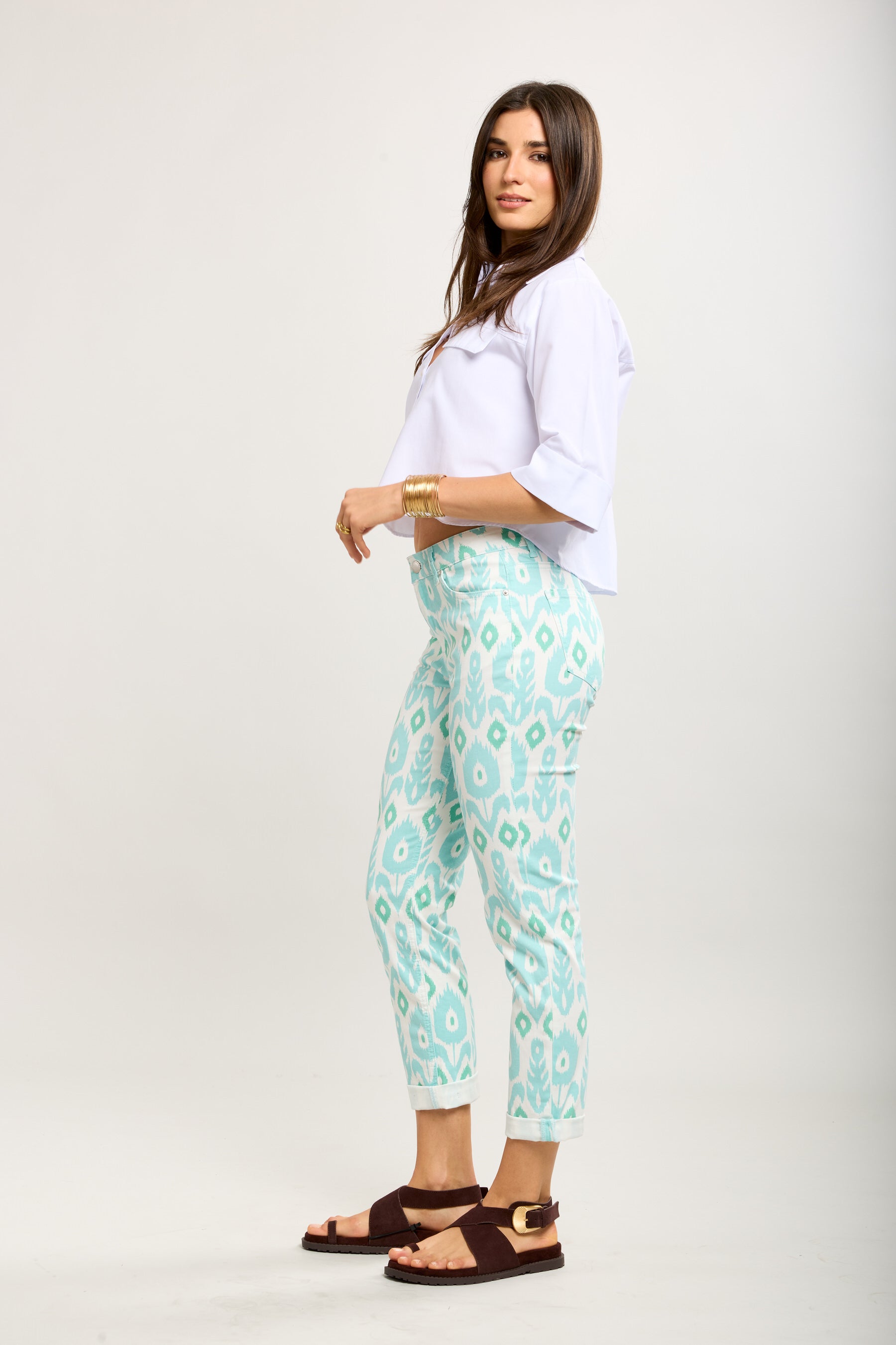 Toxik3 pantalon boy stretch imprimé