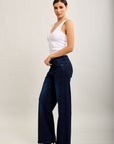Toxik3 pantalon jean droit denim stretch strass
