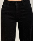 Toxik3 stretch denim balloon jean pants with rhinestones