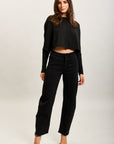 Toxik3 stretch denim balloon jean pants with rhinestones