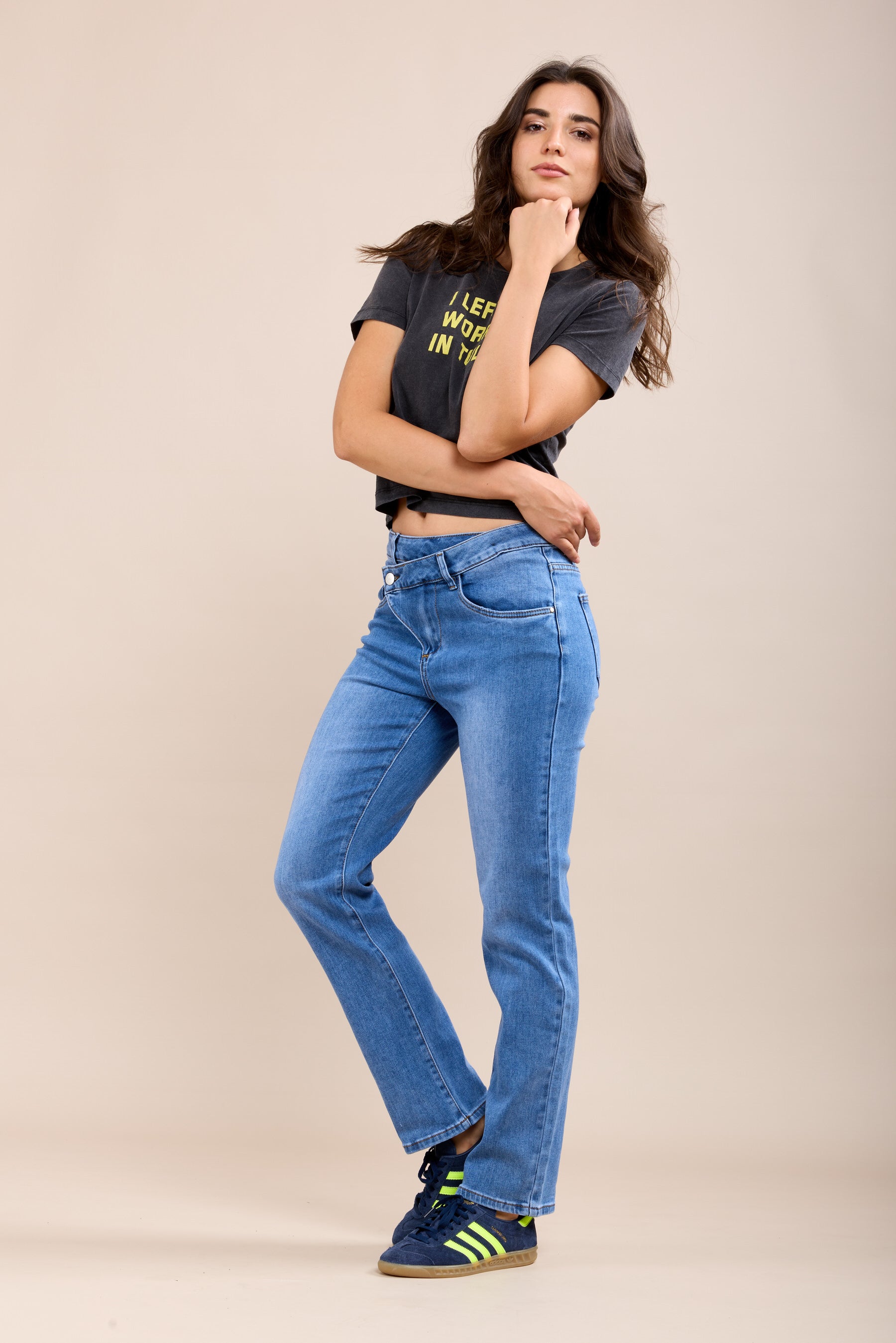 Vaqueros boyfriend Toxik3 con cierre cruzado