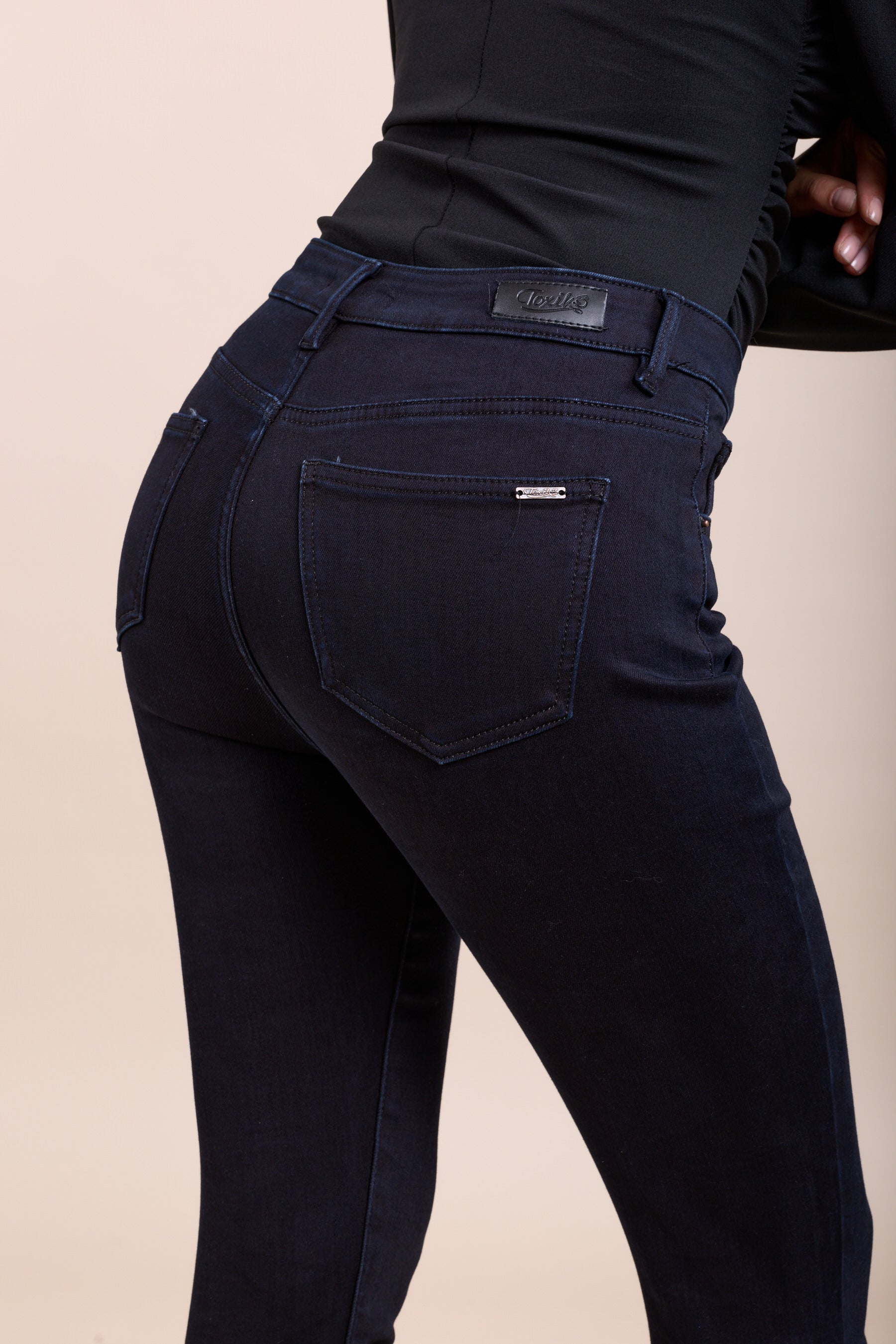 Toxik3 pantalon jean stretch slim noir