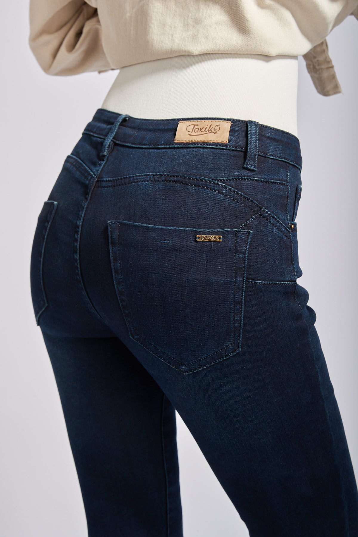Molletoned interieur jeans - Kim