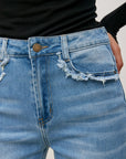 Law jeans aged pocket - Hazel