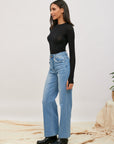 Jeans envejecido de jeans - Hazel