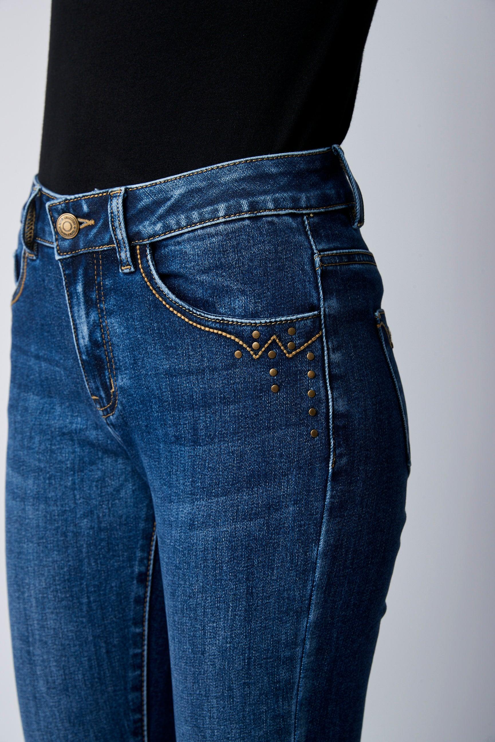 Jean détail clou - Monika - TOXIK3
