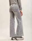 Toxik3 wide stretch denim pants with carpenter pockets