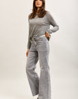 Toxik3 wide stretch denim pants with carpenter pockets