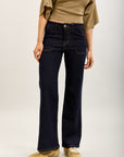 Toxik3 wide stretch denim pants with carpenter pockets
