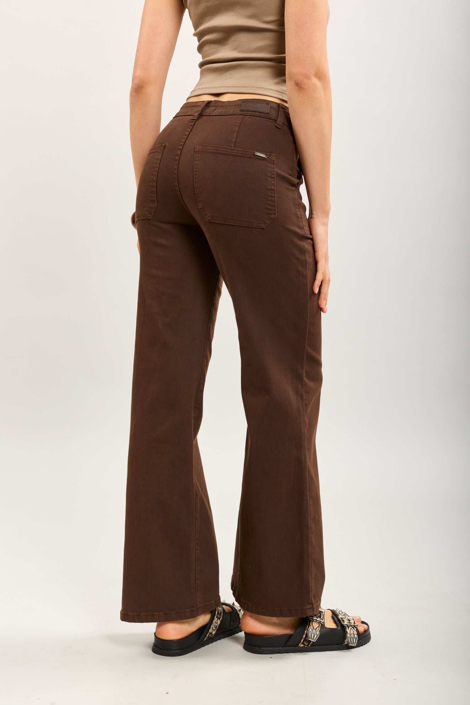 Toxik3 pantalon wide en jean stretch poches charpentier