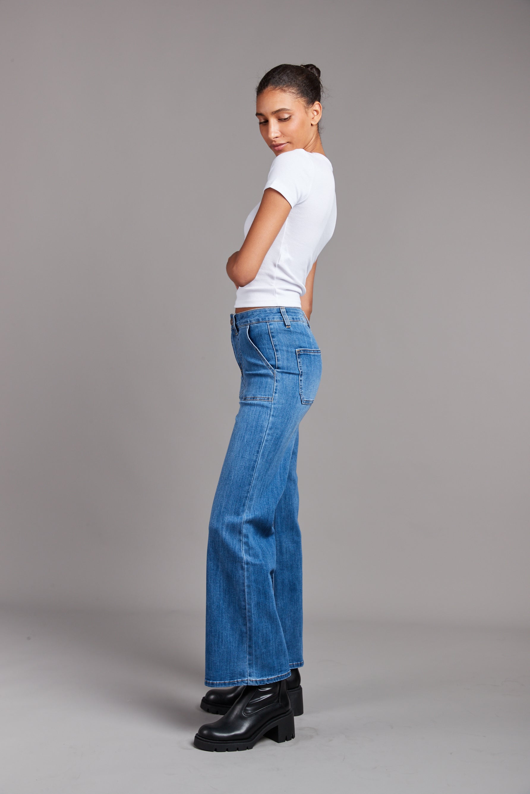 Pantalon en jean large - Mother