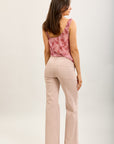 Toxik3 wide stretch denim pants with carpenter pockets