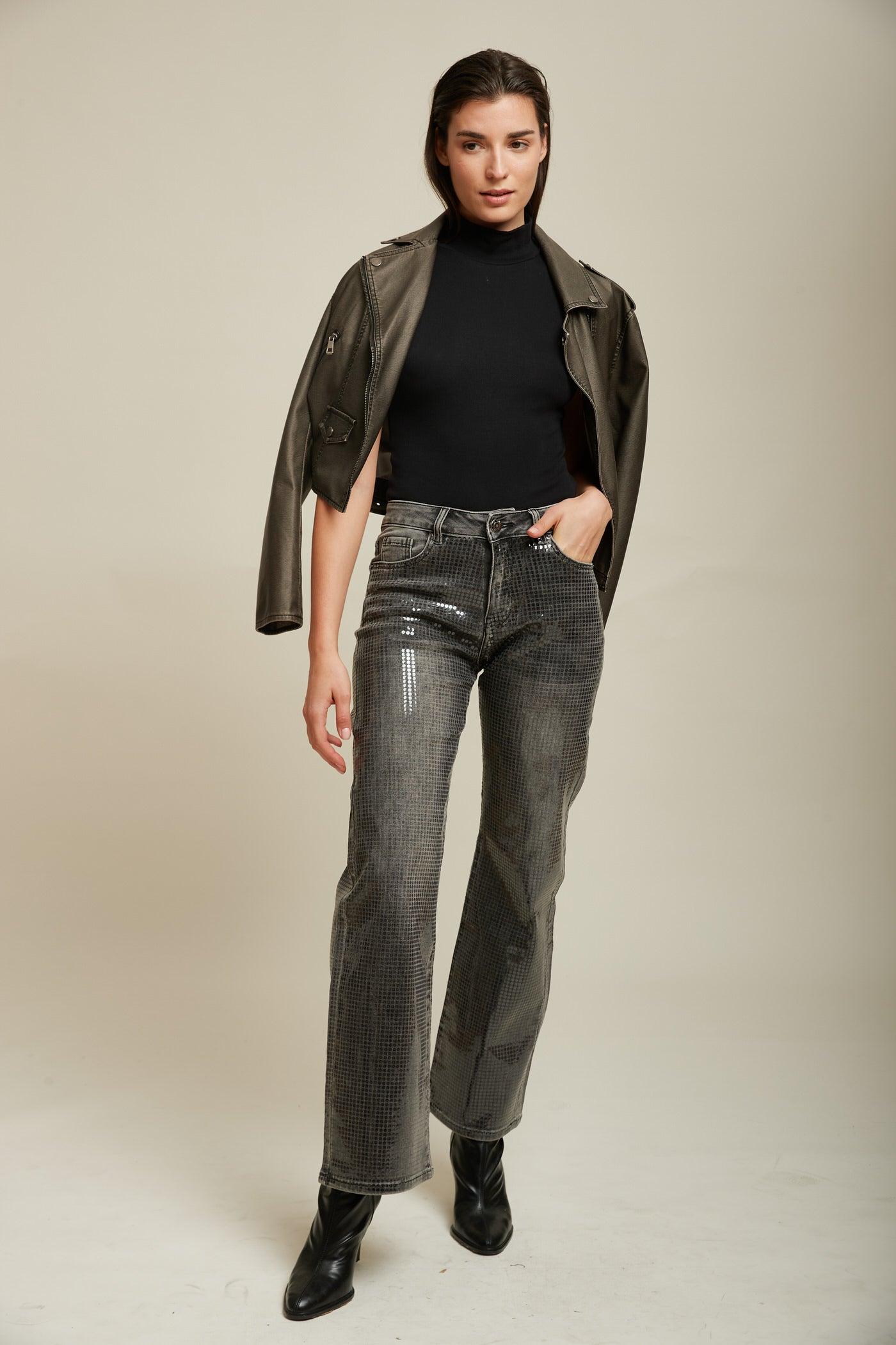 Blouson perfecto vintage - James - TOXIK3