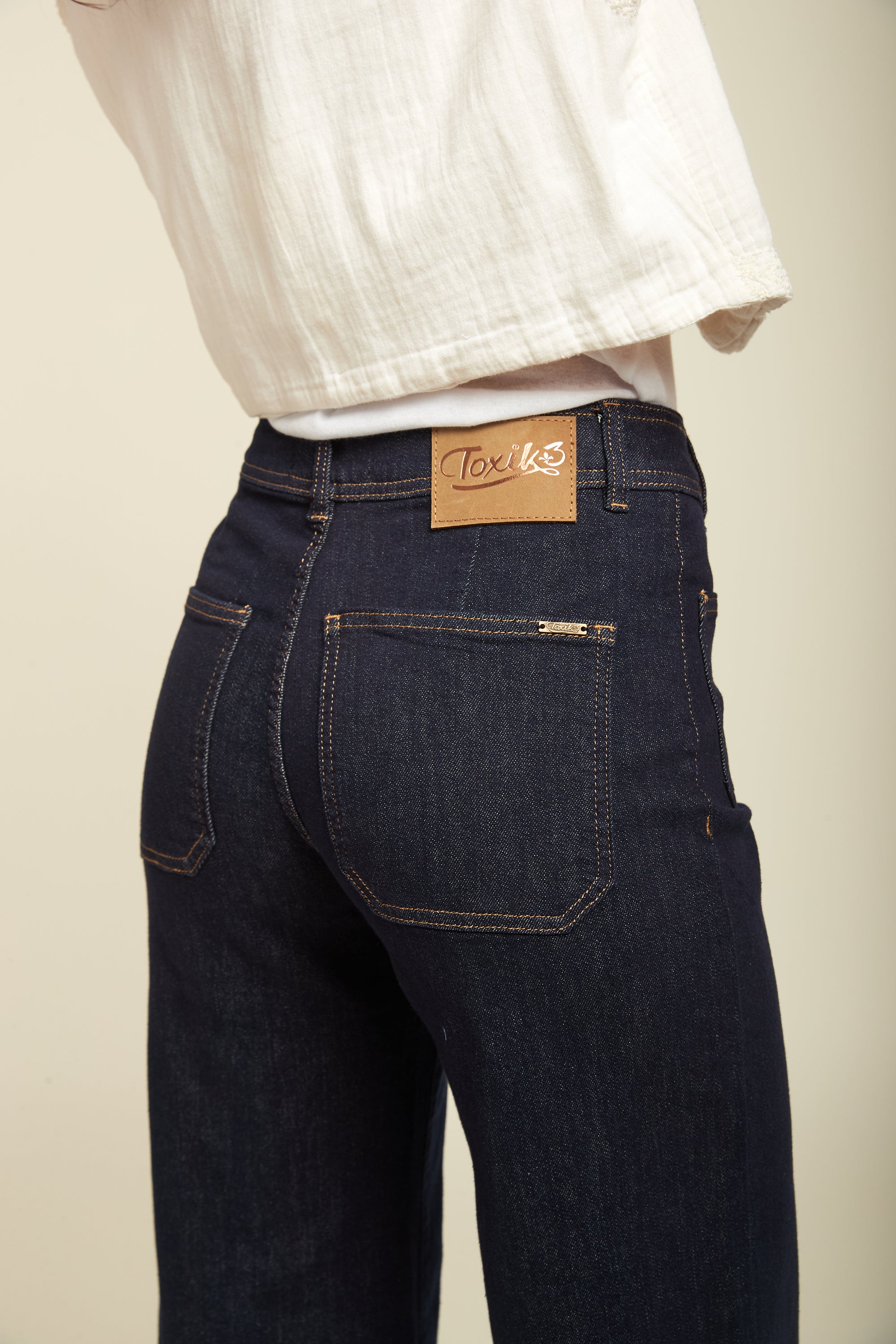 Flaar La Vared Jeans Placked Pocket - Raquel (Compo)