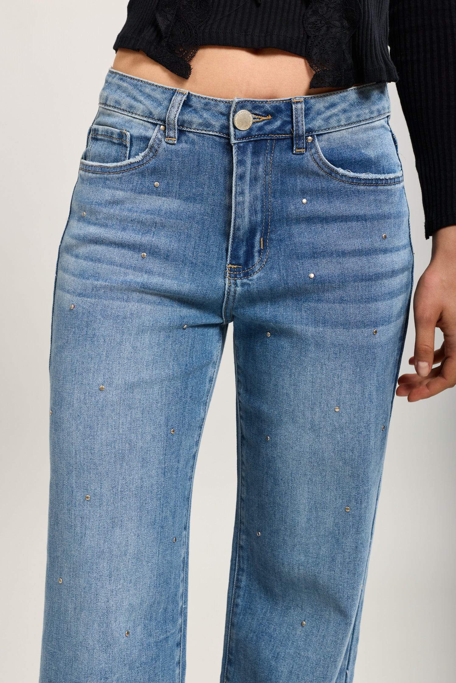 TOXIK3 Standardgröße Jean Standard in Clous