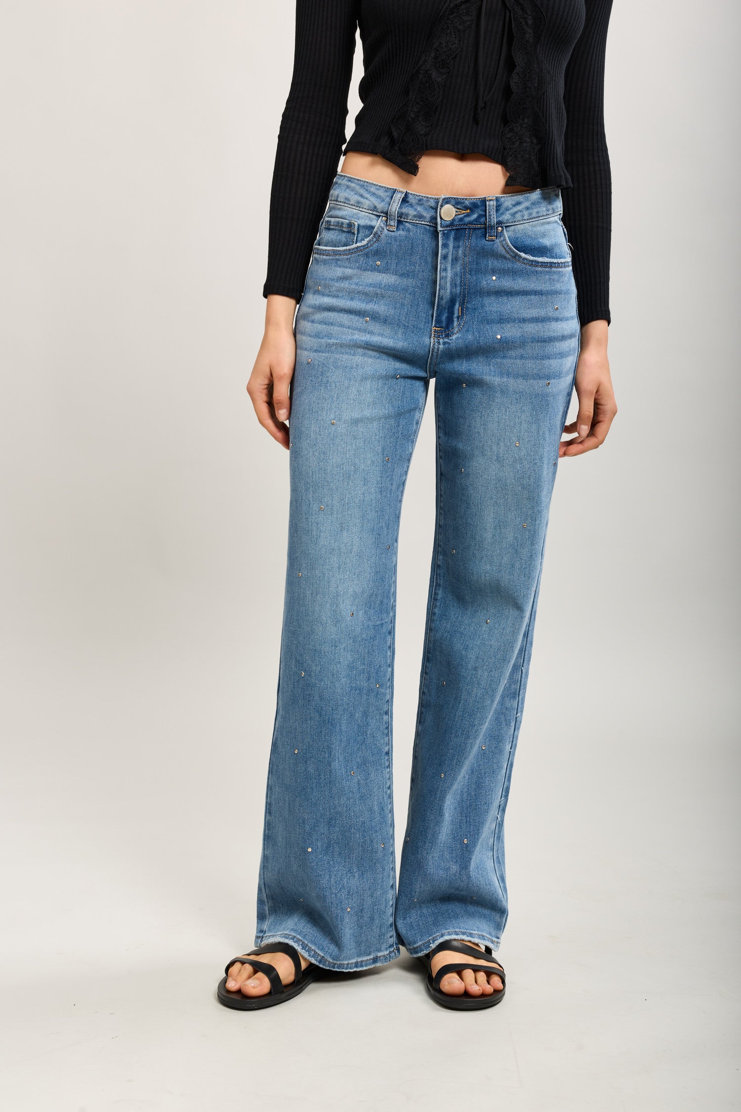 TOXIK3 Standardgröße Jean Standard in Clous