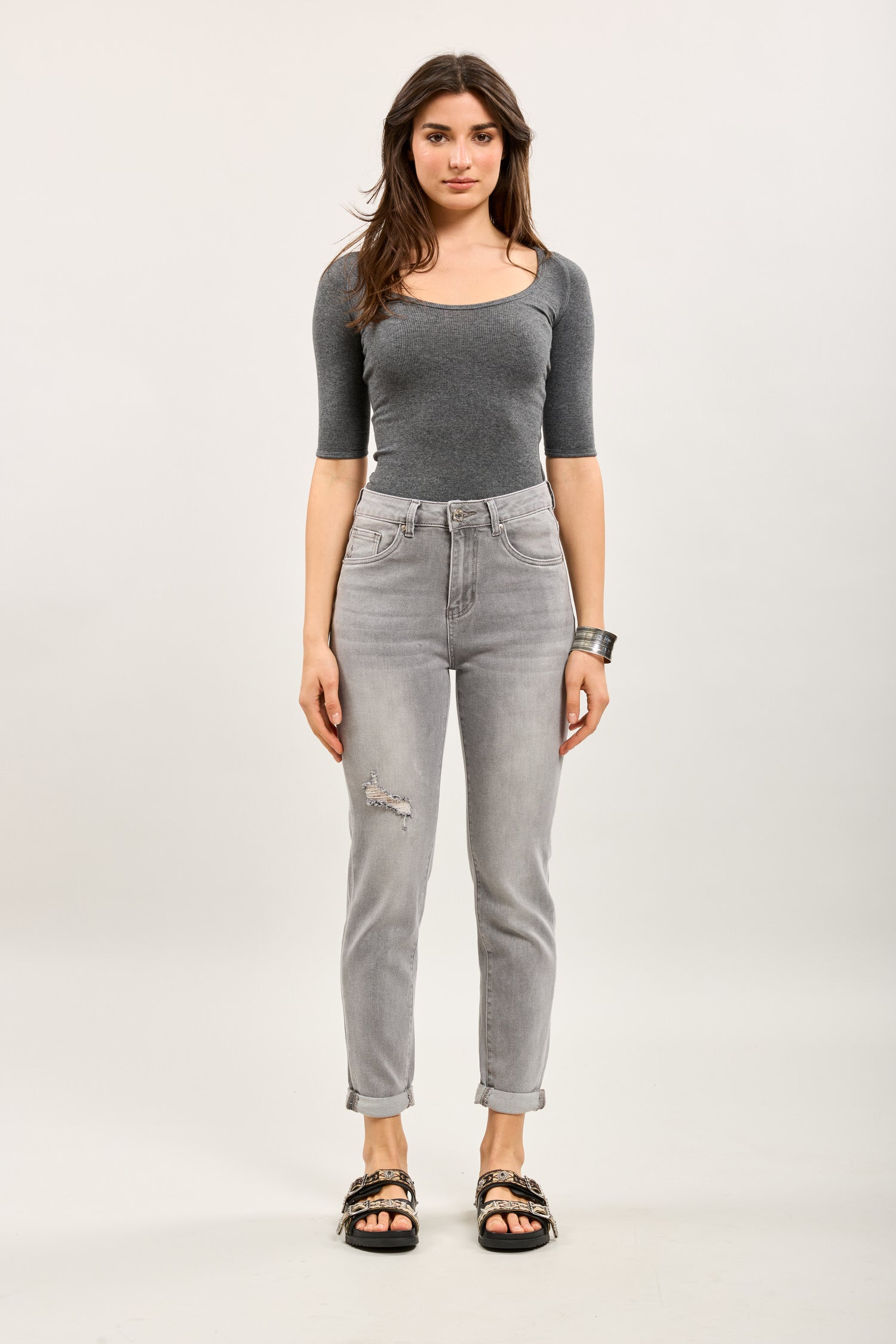 Toxik3 Jean vriendje Snee Standaard gescheurd