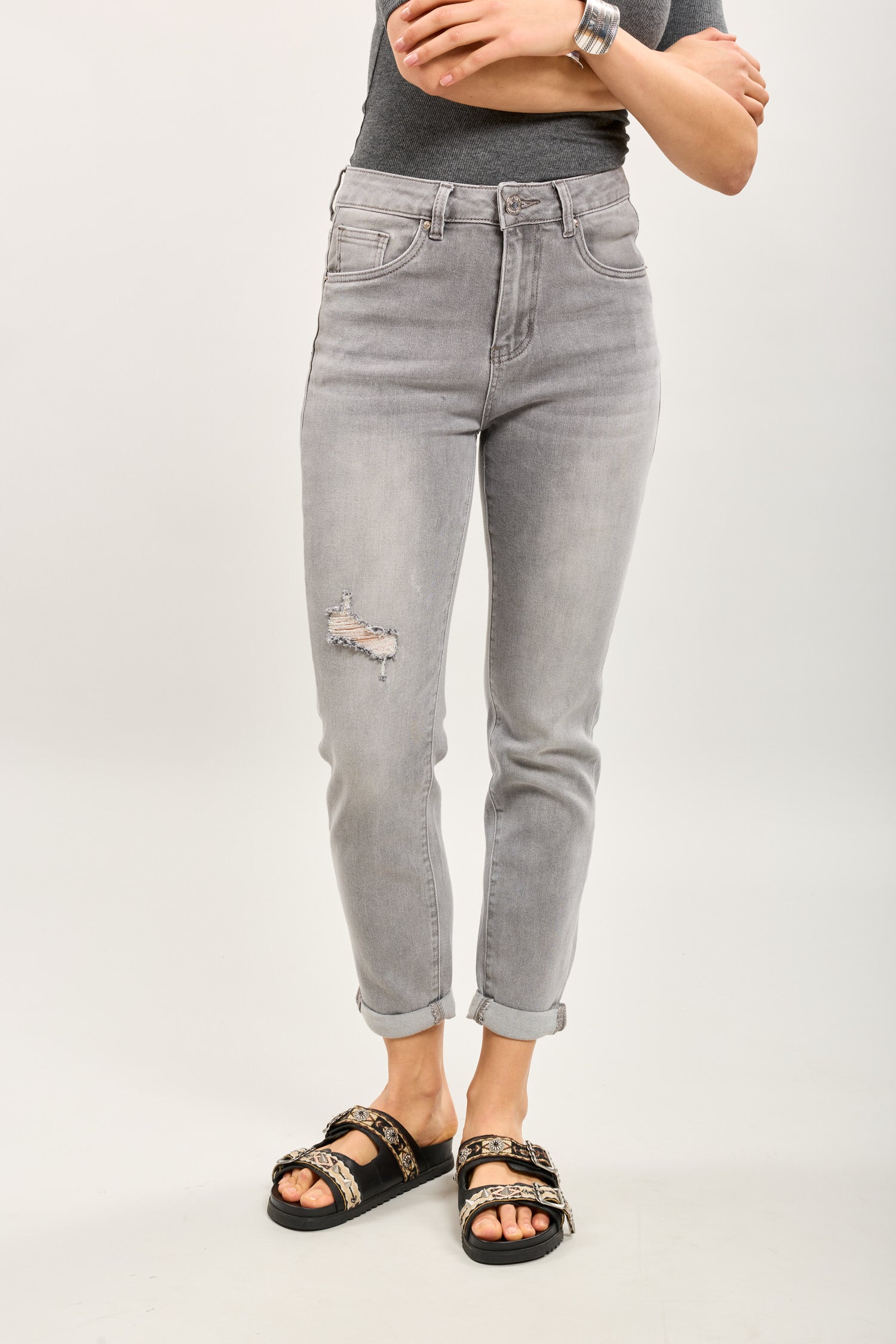 Toxik3 Jean vriendje Snee Standaard gescheurd