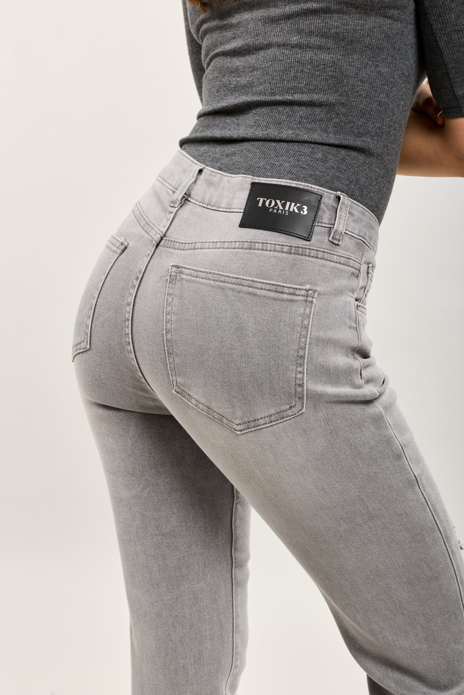 Toxik3 Jean vriendje Snee Standaard gescheurd