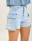 Toxik3 Cargo-Jeansshorts