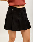 Toxik3 falda corta tenis denim