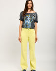 Toxik3 wide-leg pants in super stretch denim