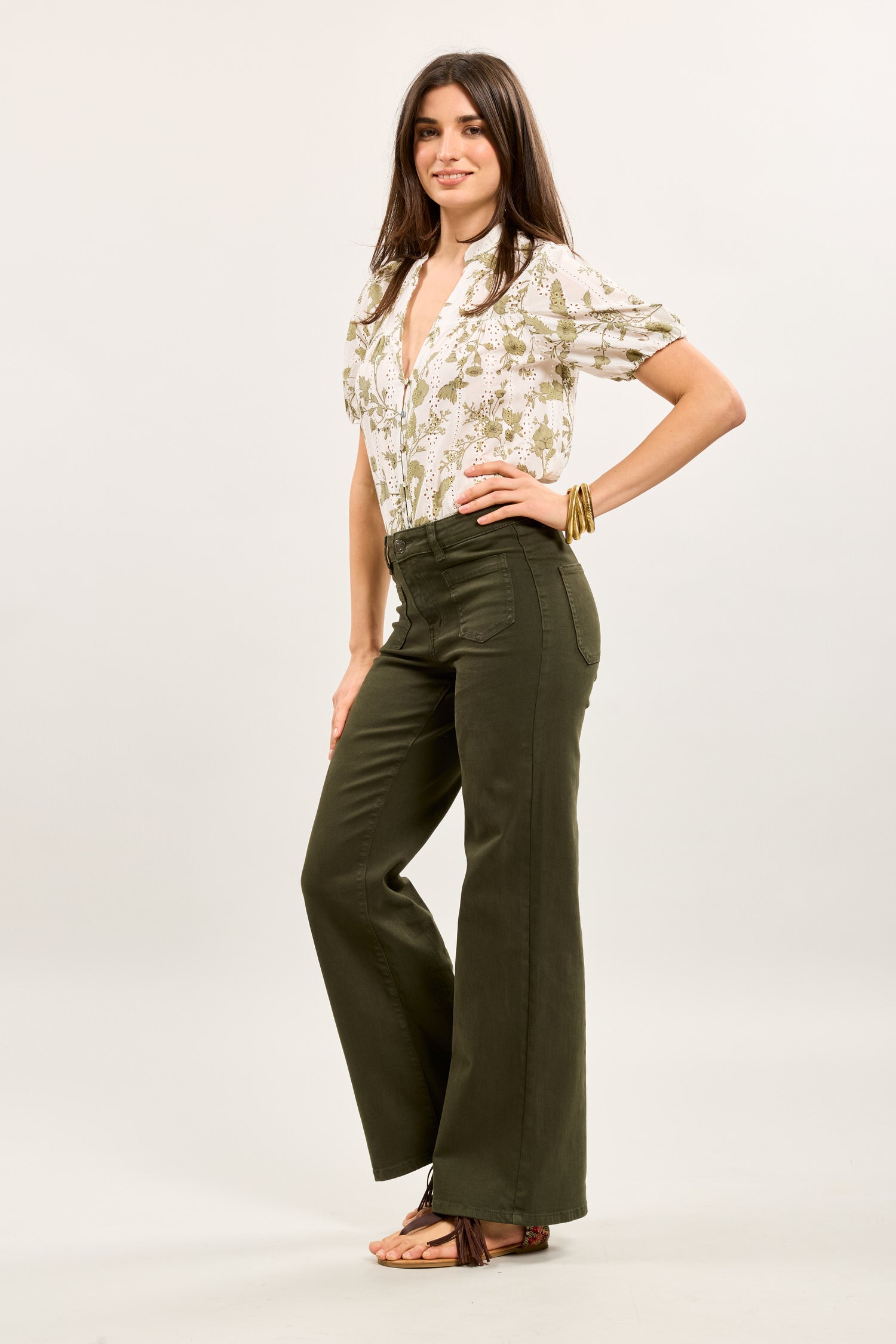 Toxik3 super stretch wide jean pants