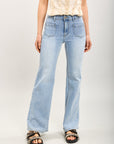 Toxik3 pantalon wide en jean super stretch
