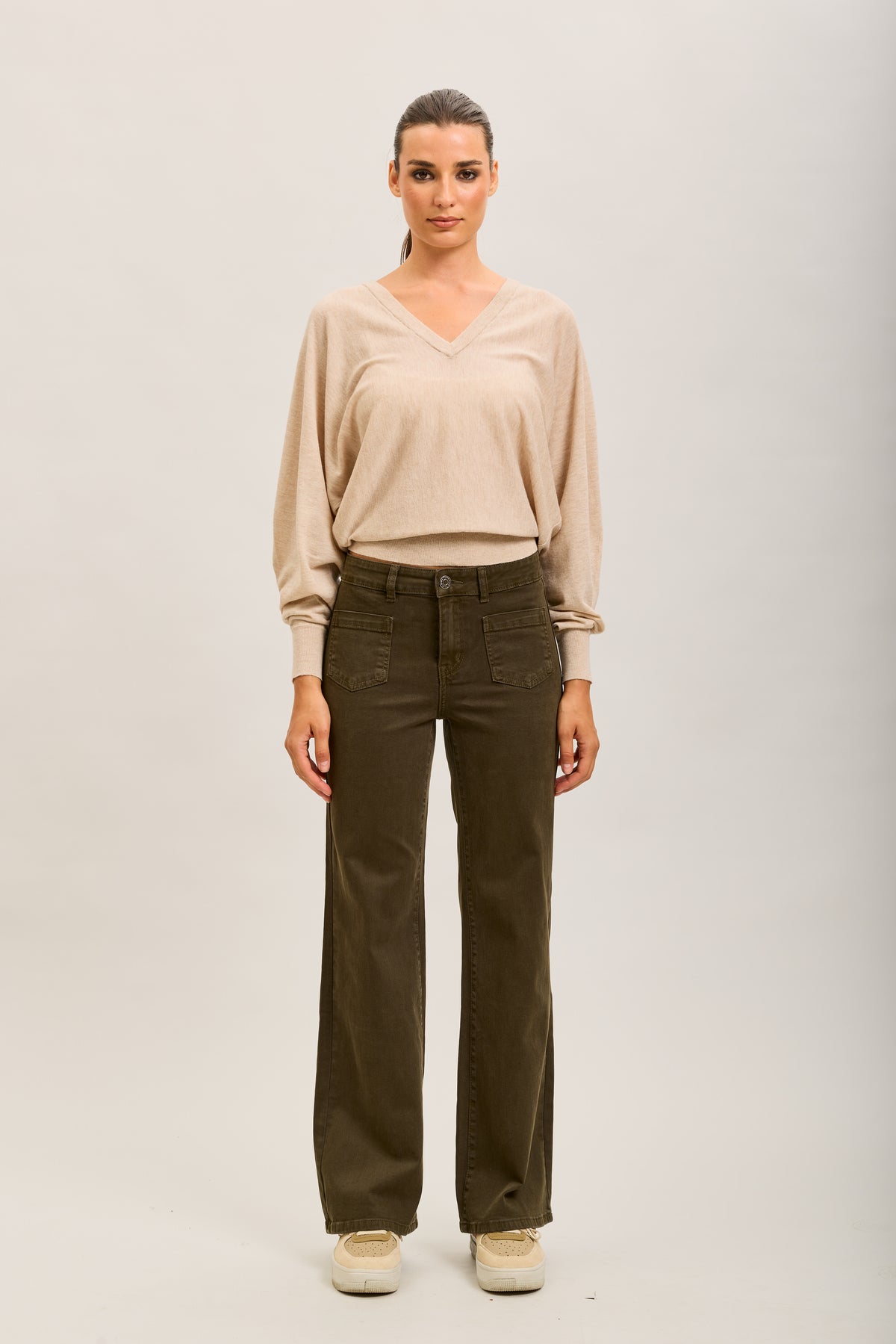 Toxik3 pantalones vaqueros anchos súper denim elásticos