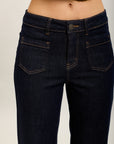 Toxik3 pantalones vaqueros anchos súper denim elásticos